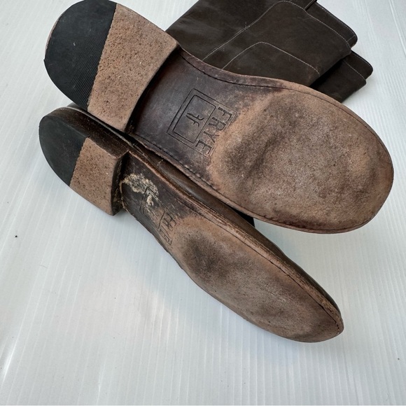 Frye Paige knee high Tan Leather Interior - Picture 3 of 9